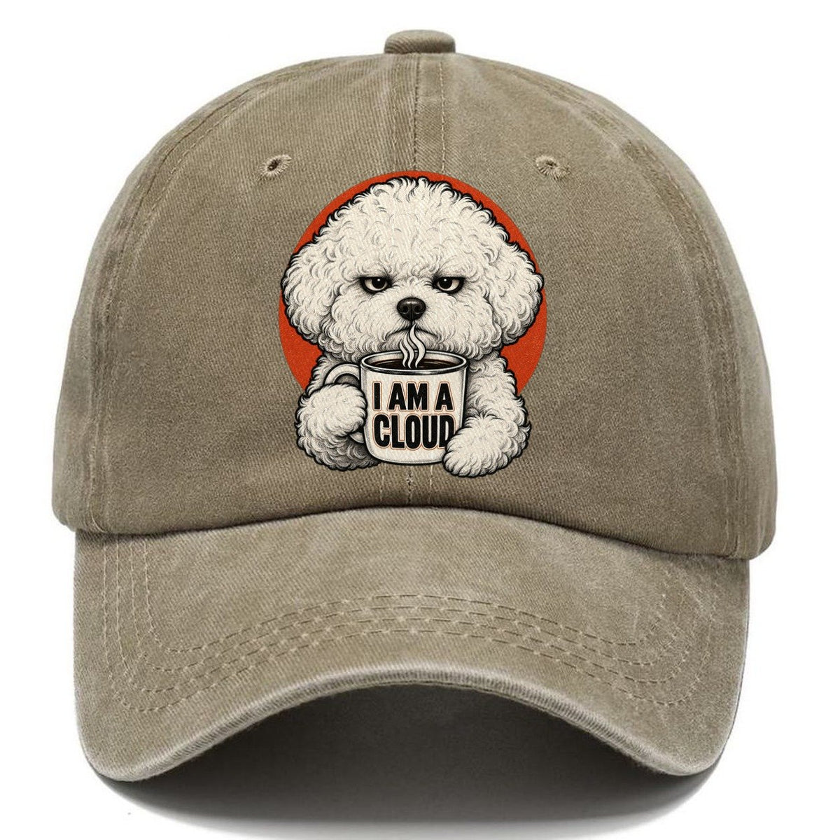 Bichon Frise Mug Truths Dog Mug Truths Classic Cap – Warm Sand