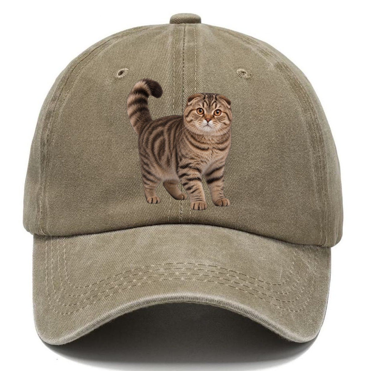 Foldex Standing Three Quarter Rare Cat Breeds Classic Cap – Warm Sand