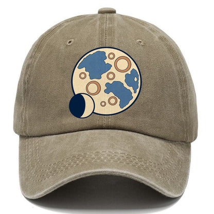 Lunar Surface Study Astronomy And Stargazing Classic Cap – Warm Sand