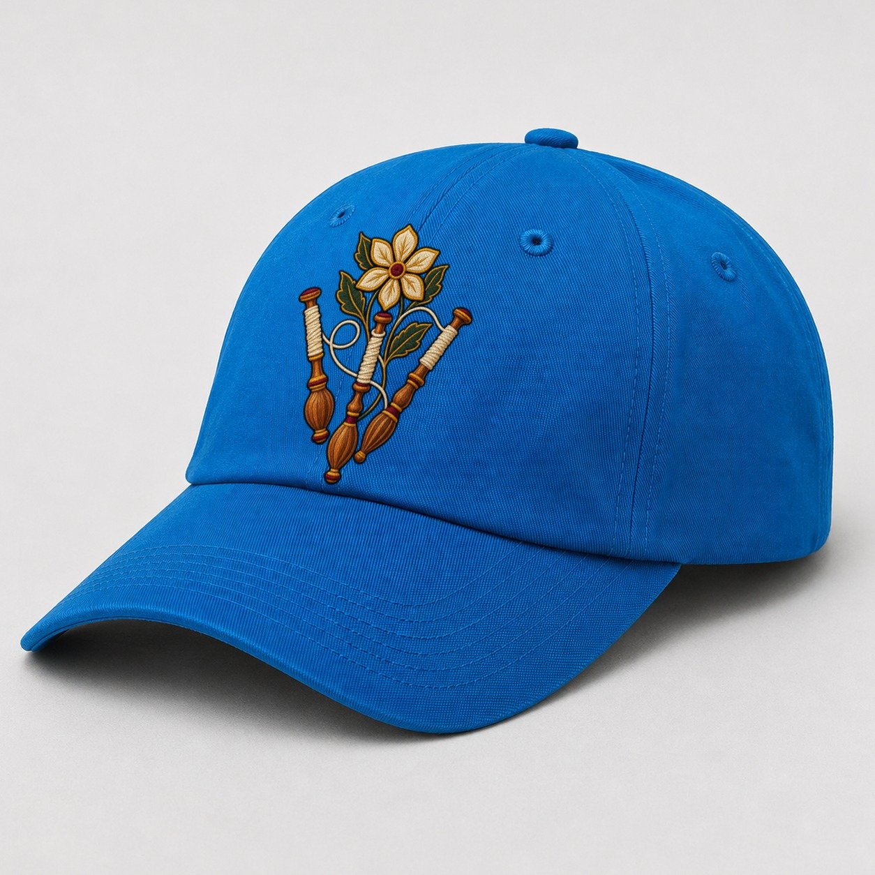 Blue — angle view