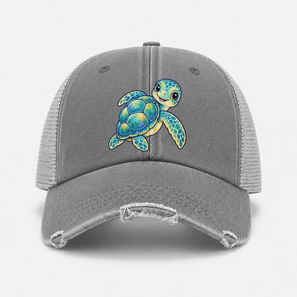 Grey — front view