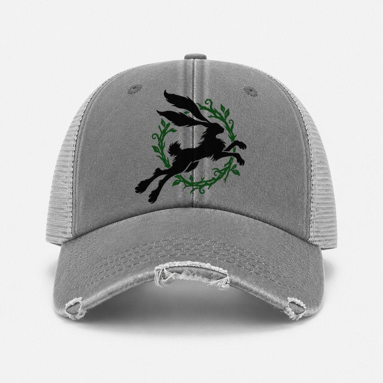 Grey — front view
