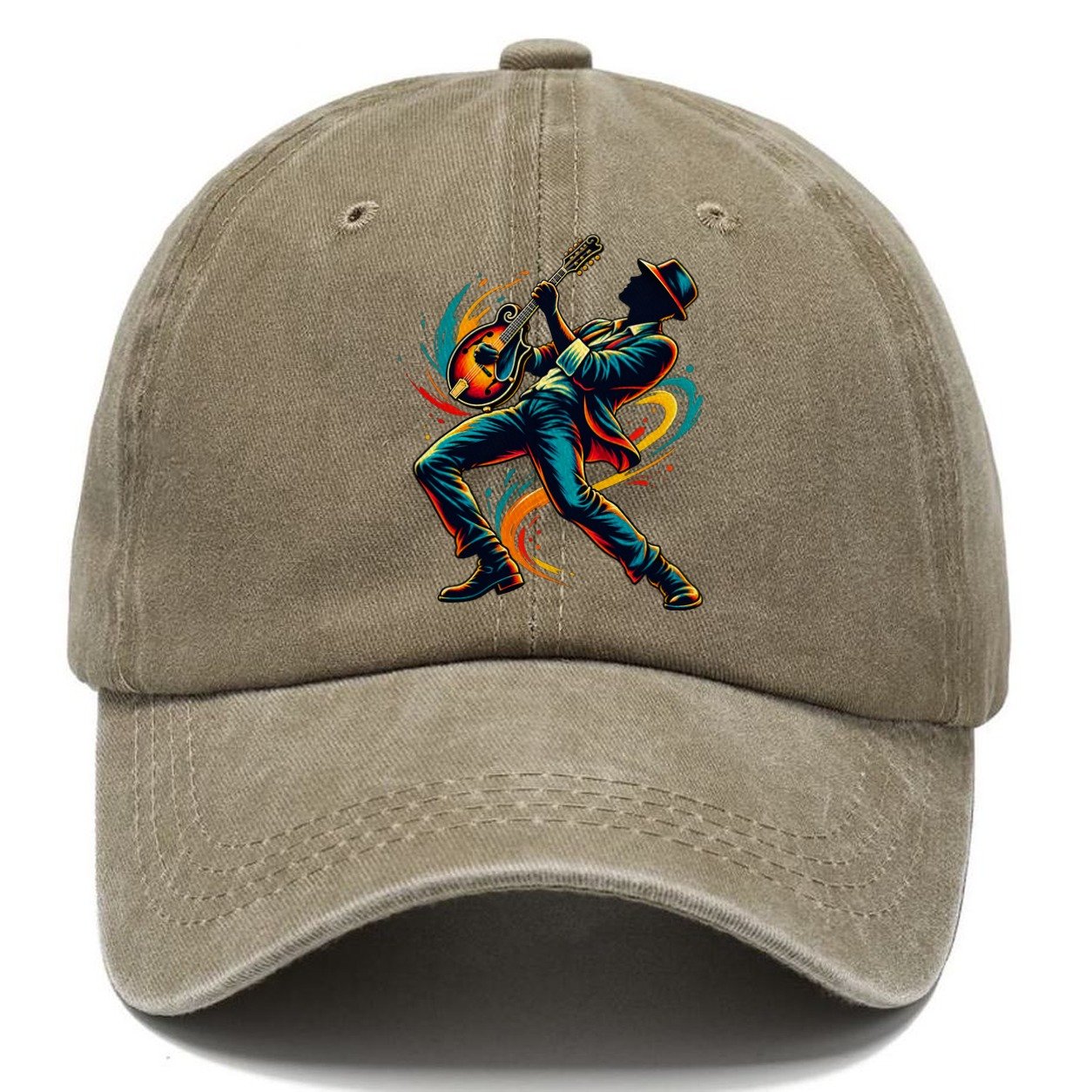 Mandolin Icon Music Instruments Classic Cap – Warm Sand