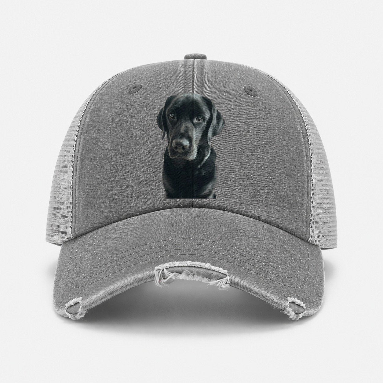 Grey — front view