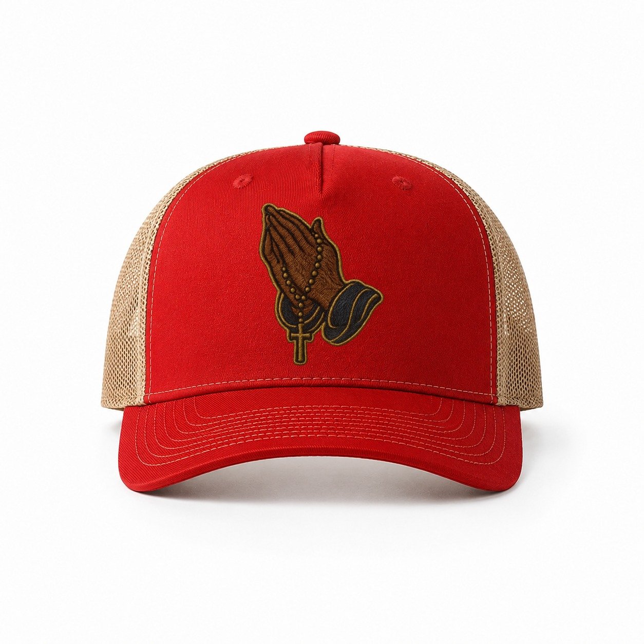 Red-Khaki — front view