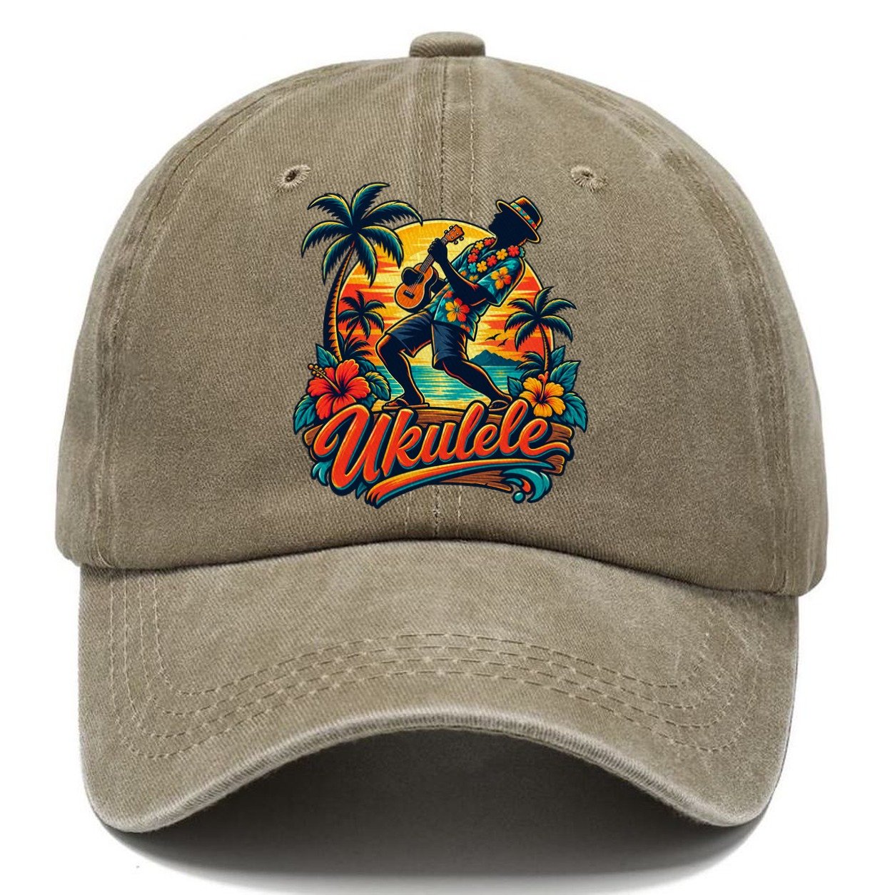 Ukulele Crest Music Instruments Classic Cap – Warm Sand