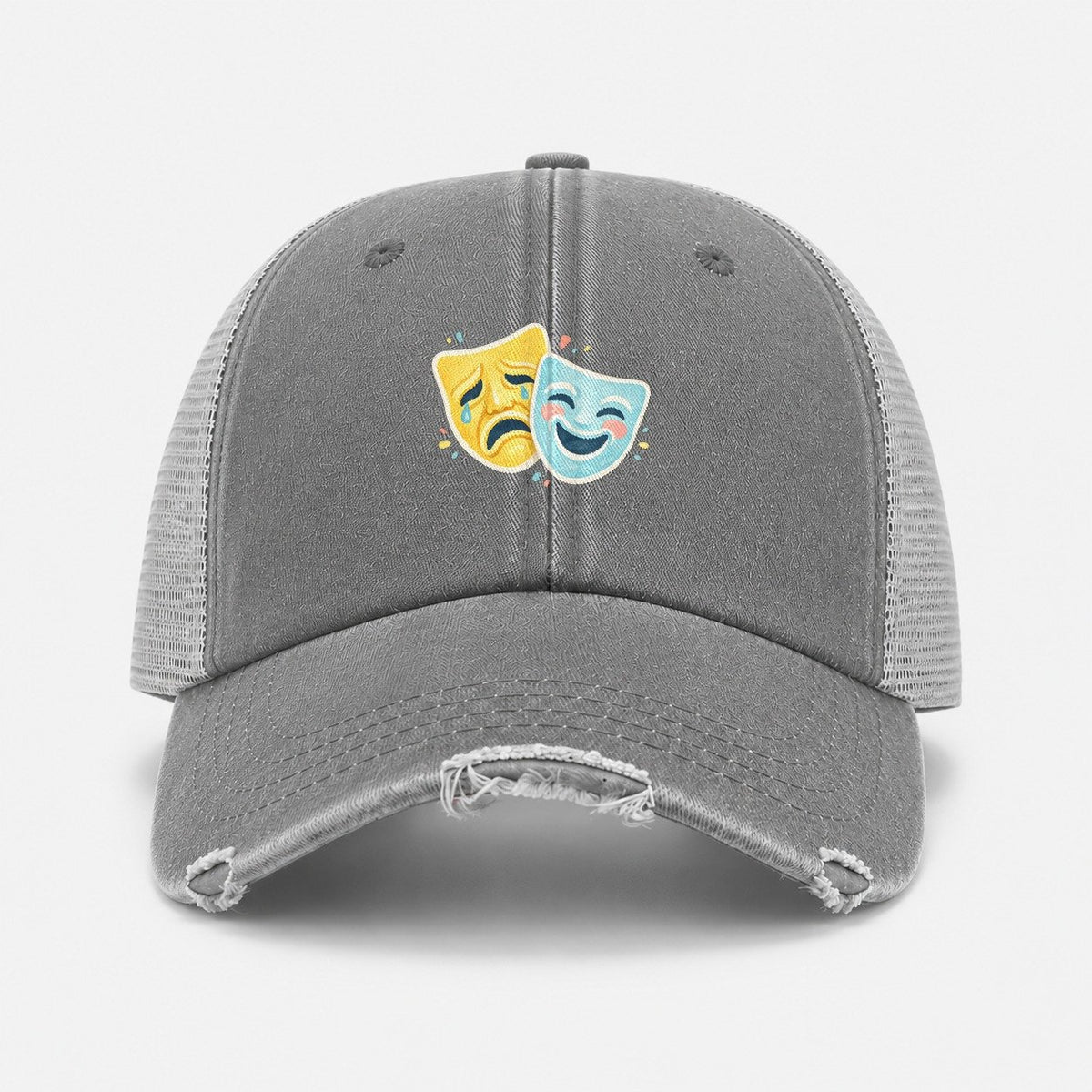 Grey — front view