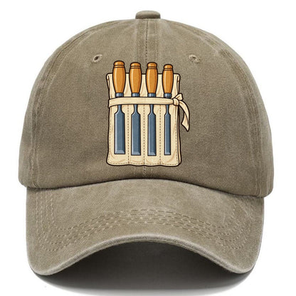 Chisel Roll Woodworking Classic Cap – Warm Sand
