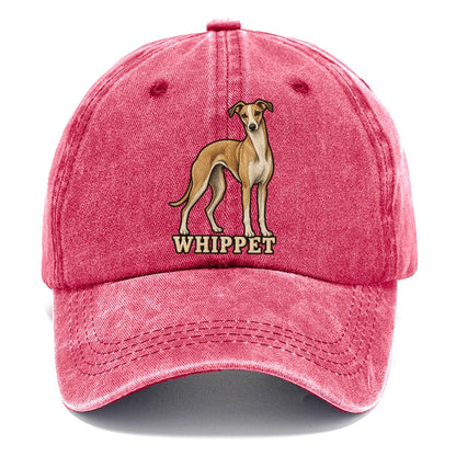 Whippet Name Line Fan Favorites Classic Cap – Pomegranate Blush