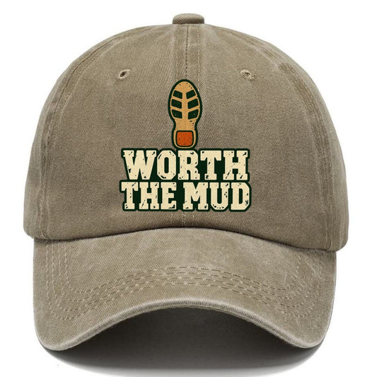 Worth The Mud Foraging And Mycology Classic Cap – Warm Sand