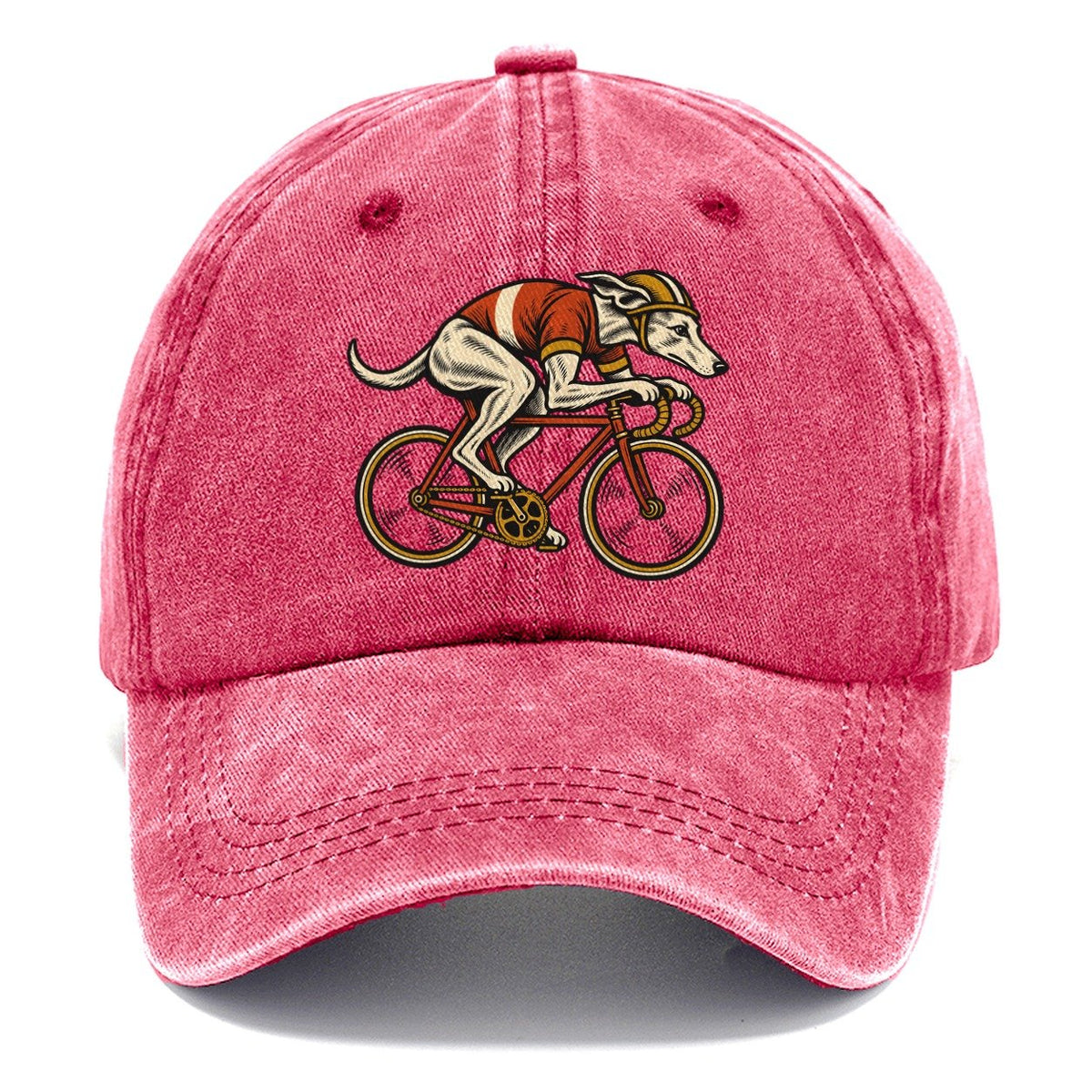 Whippet Track Cyclist Sundown Familiars Classic Cap – Pomegranate Blush