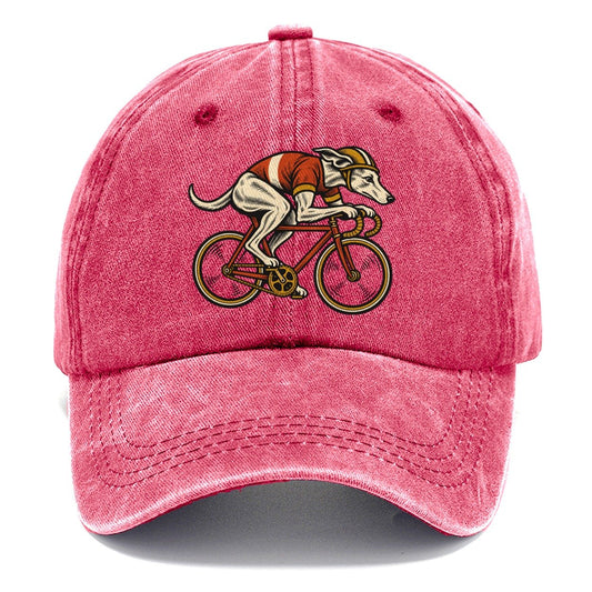 Whippet Track Cyclist Sundown Familiars Classic Cap – Pomegranate Blush