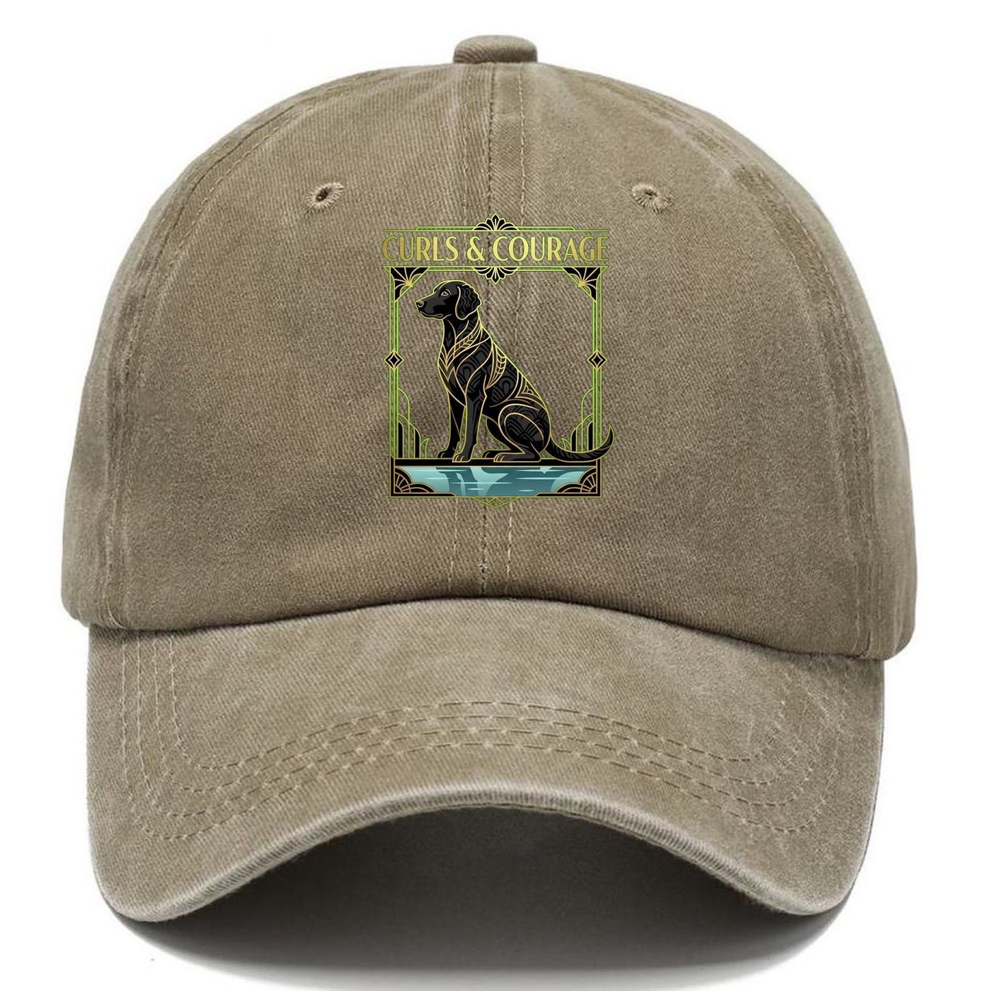 Curls And Courage Classic Cap – Warm Sand