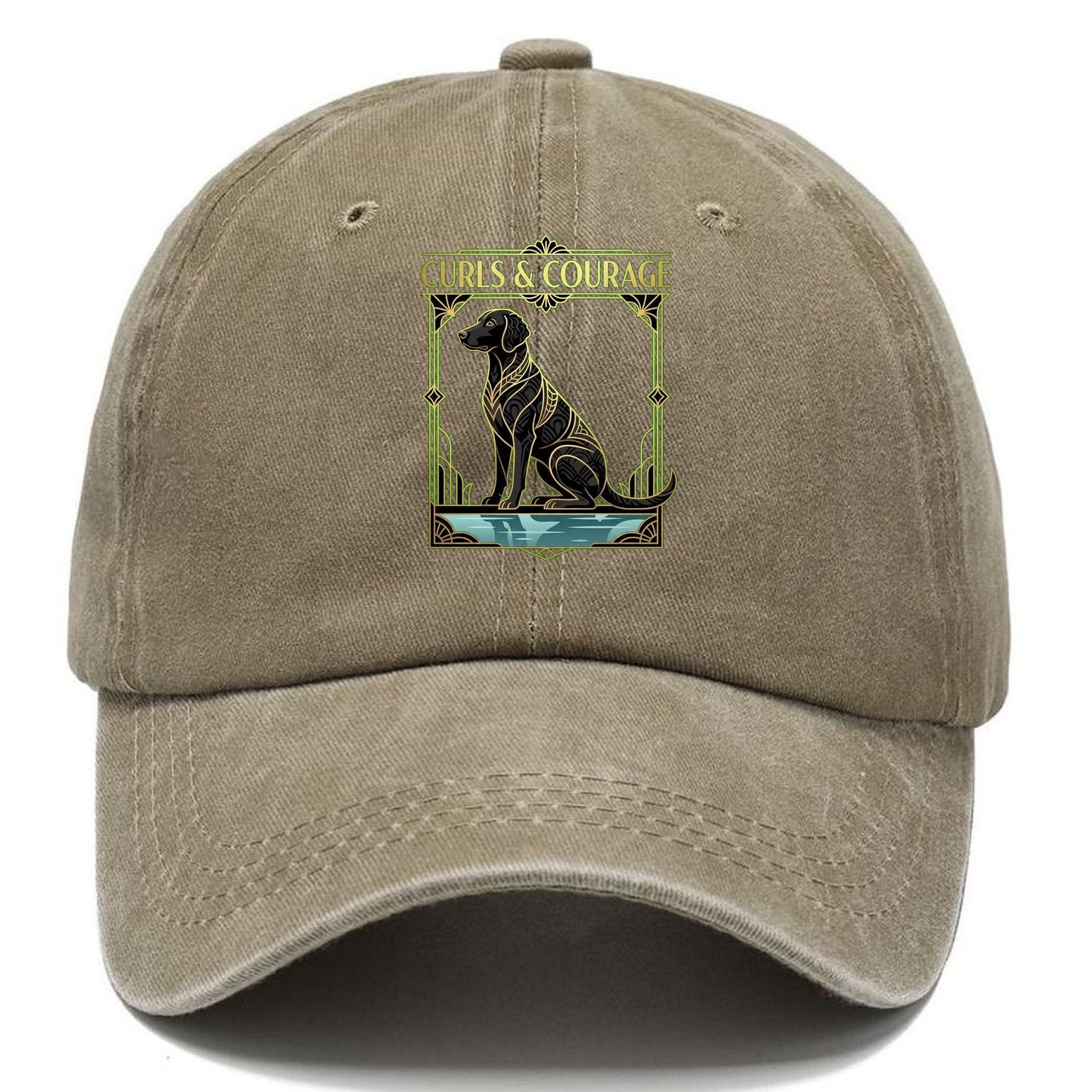 Curls And Courage Classic Cap – Warm Sand