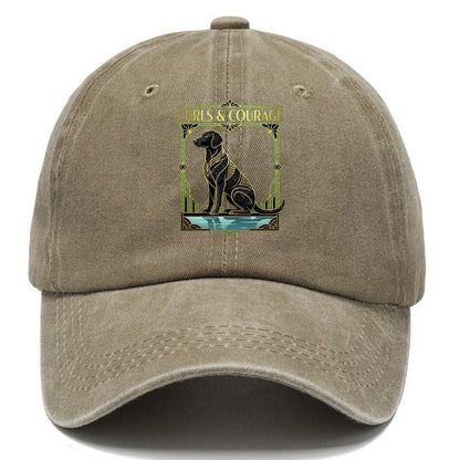 Curls And Courage Classic Cap – Warm Sand
