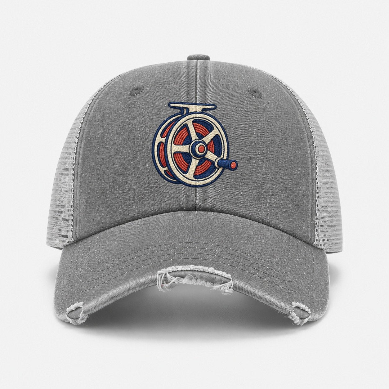 Grey — front view