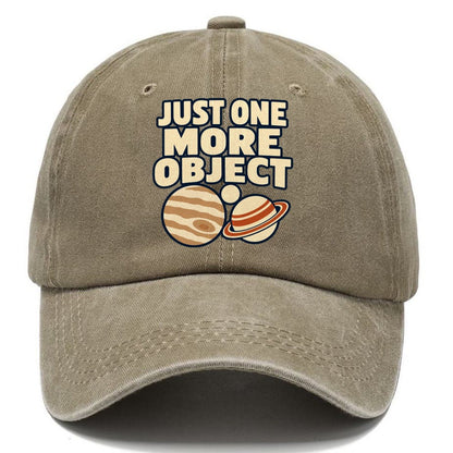 Just One More Object Astronomy And Stargazing Classic Cap – Warm Sand