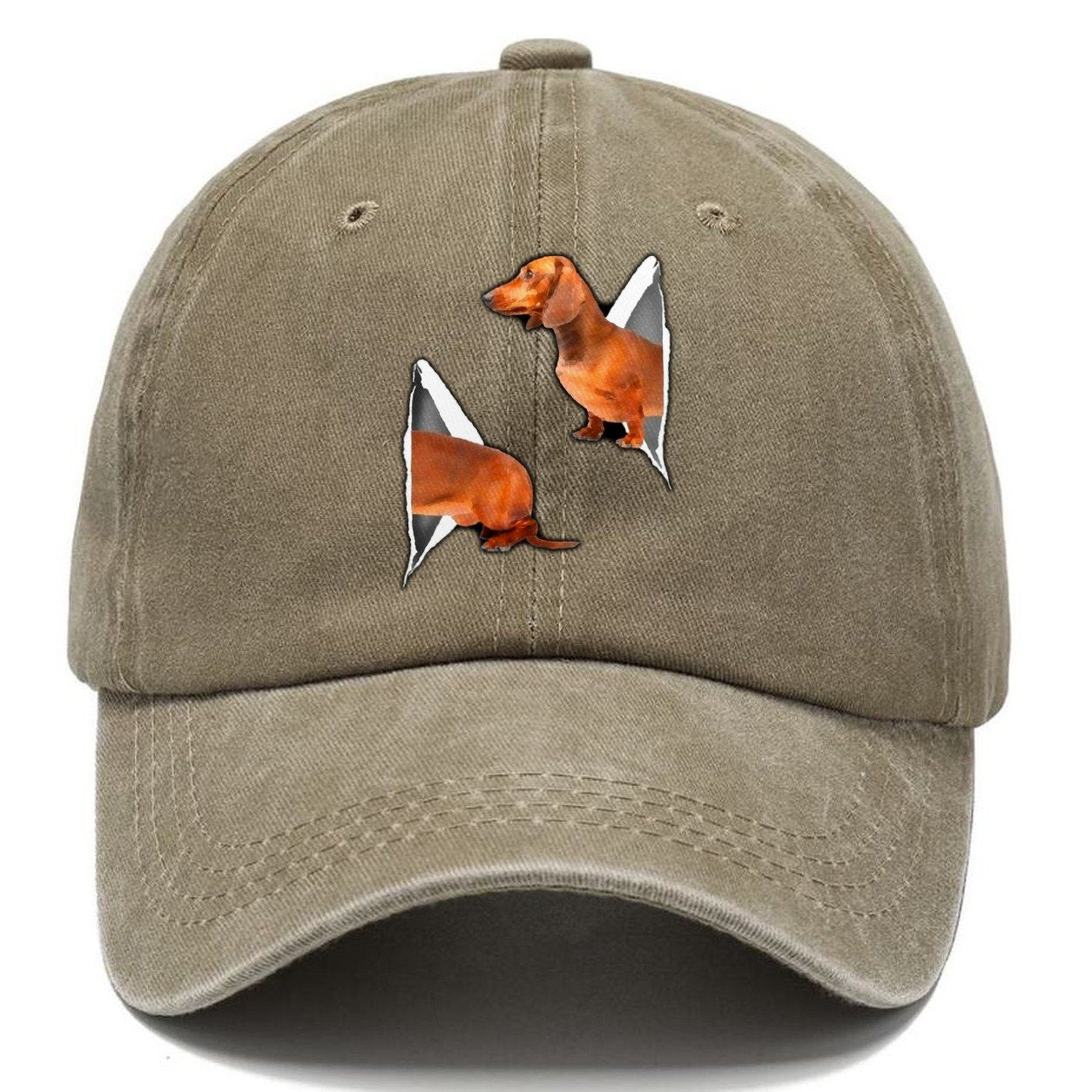 Portal Dachshund Classic Cap – Warm Sand