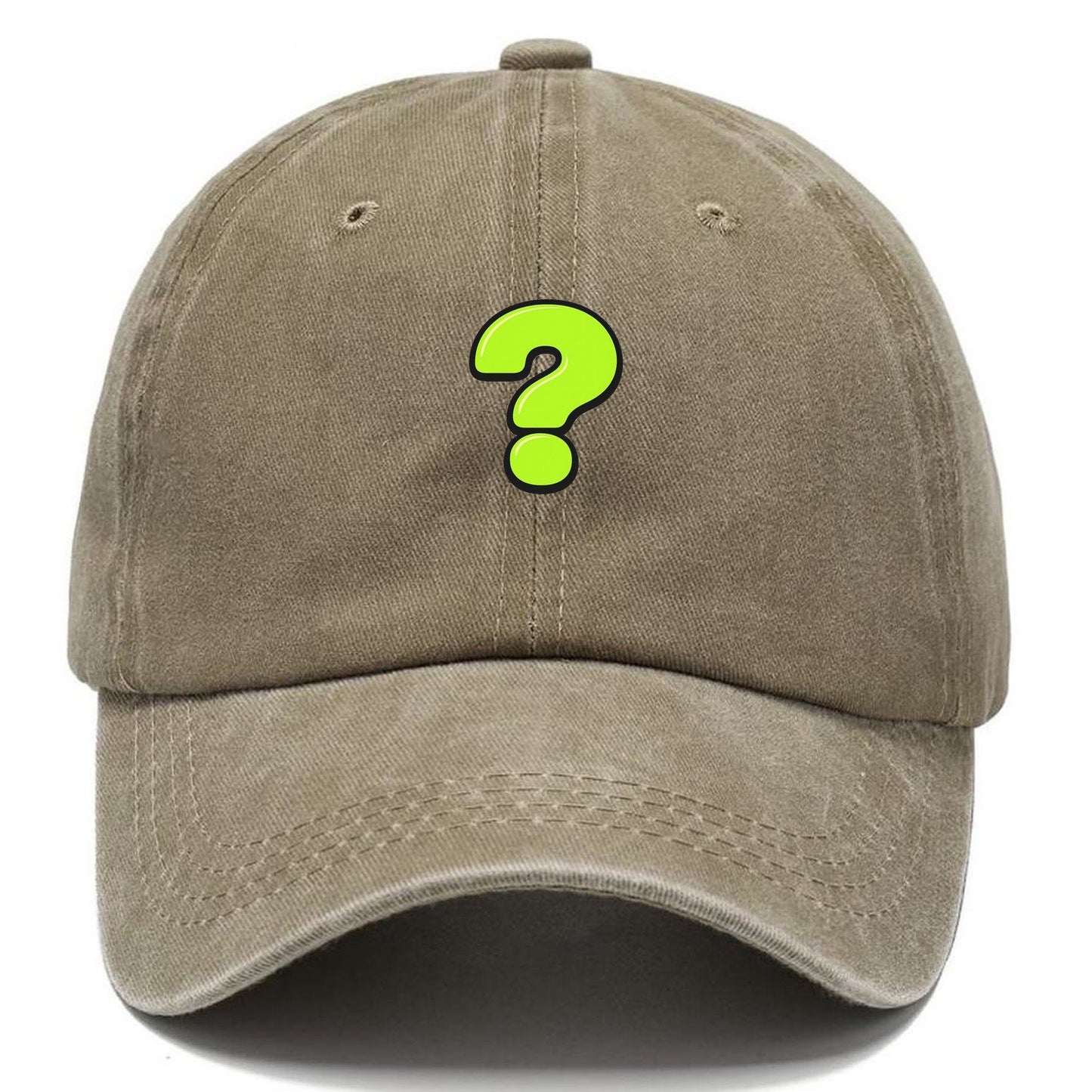 Neon Mystery Mark Classic Cap – Warm Sand
