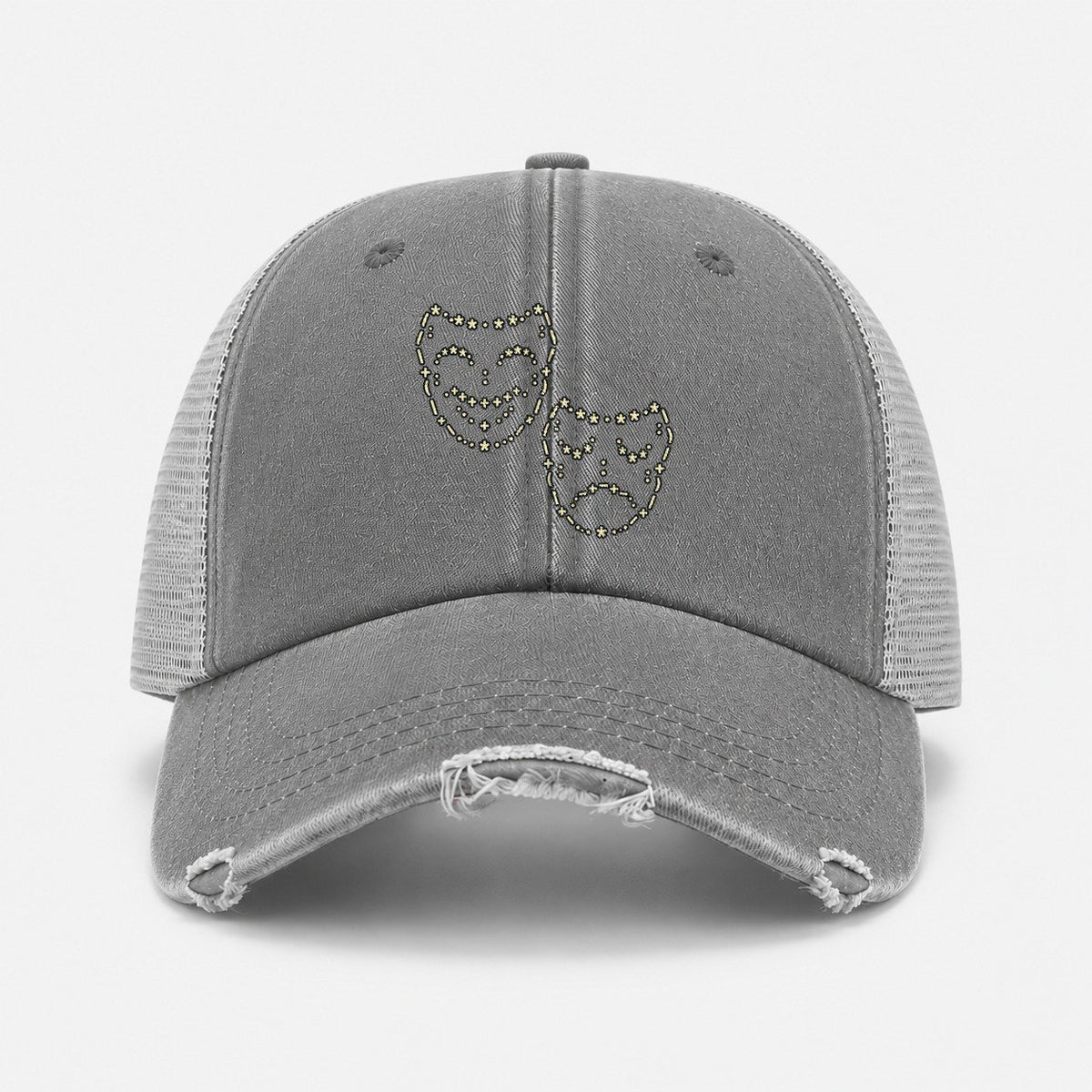 Grey — front view