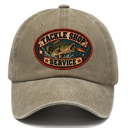 Tackle Shop Service Patch Fishing Club Classic Cap – Warm Sand