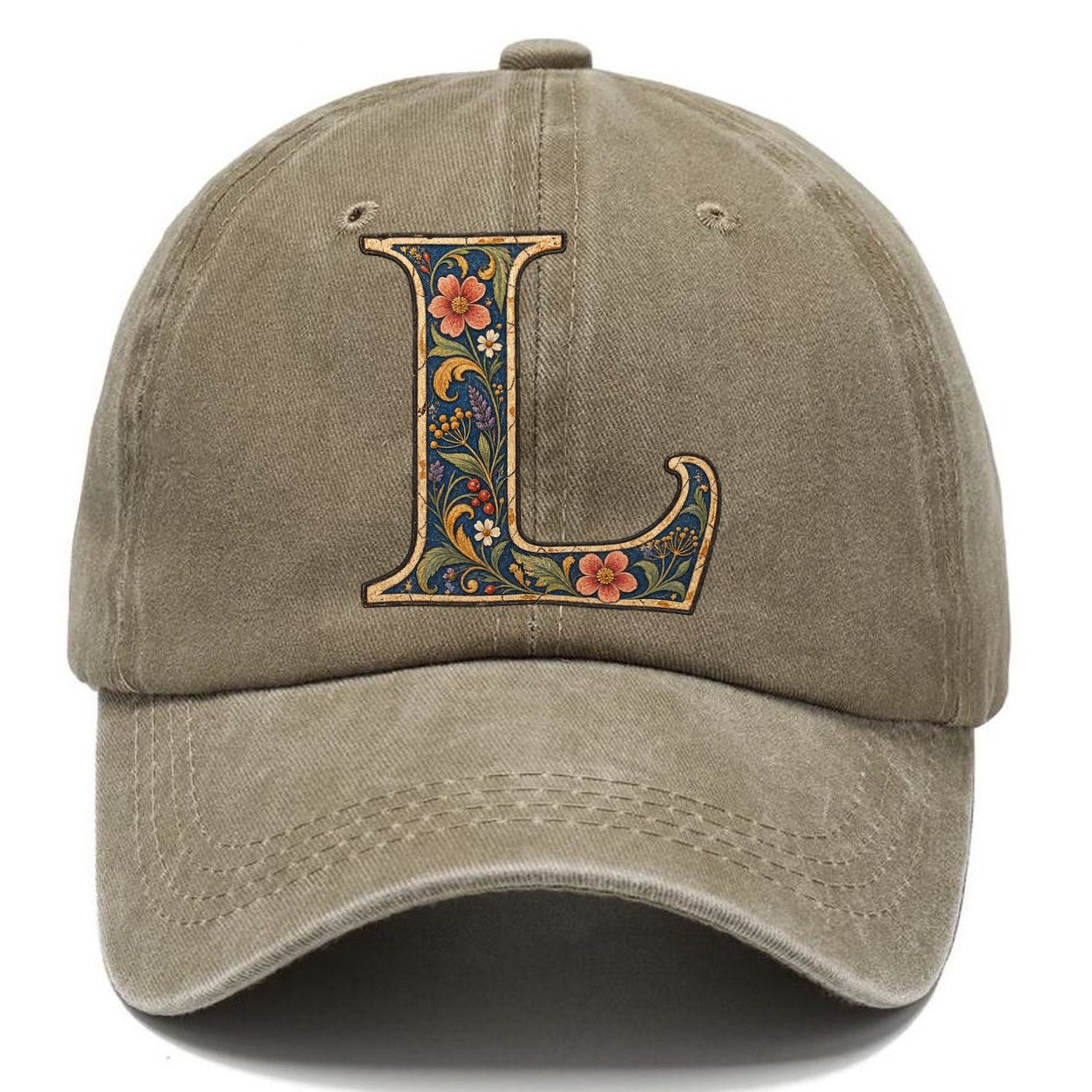 Wildflower L Monogram Classic Cap – Warm Sand