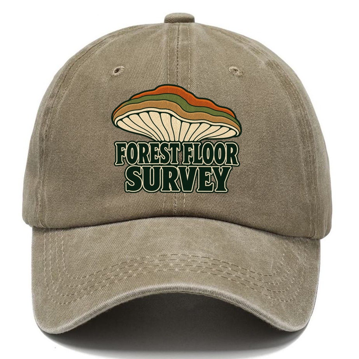 Forest Floor Survey Foraging And Mycology Classic Cap – Warm Sand