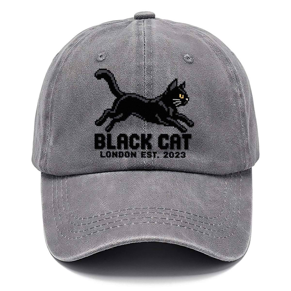 Black Cat London Pixel Art Classic Cap – Urban Haze