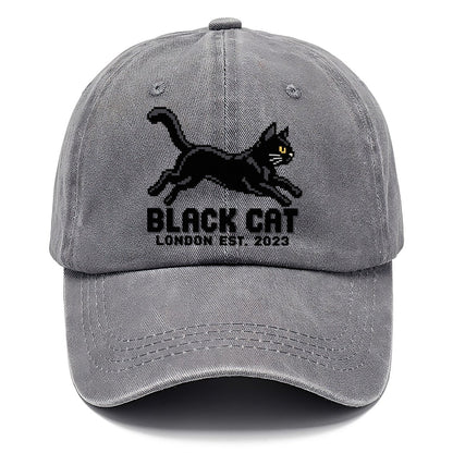 Black Cat London Pixel Art Classic Cap – Urban Haze