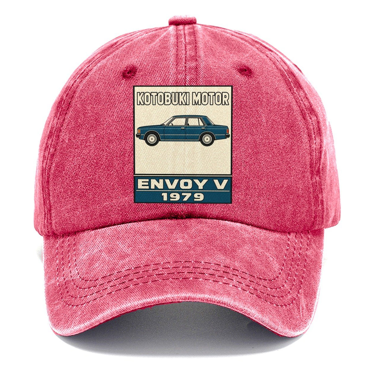 Kotobuki Envoy Showa Speed Plates Classic Cap – Pomegranate Blush