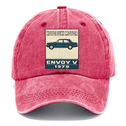 Kotobuki Envoy Showa Speed Plates Classic Cap – Pomegranate Blush