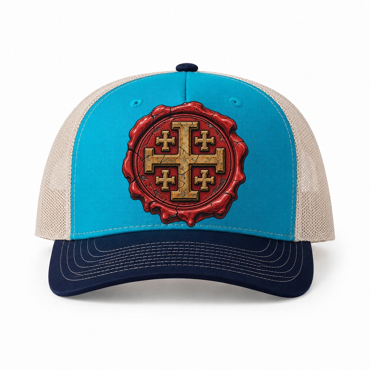Teal-Navy — front view