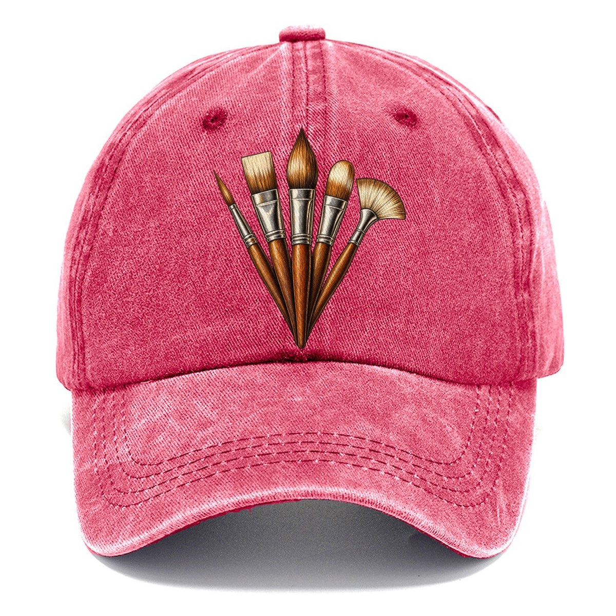 Brush Ferrules Narrow Fan Pastimes Companions Classic Cap – Pomegranate Blush