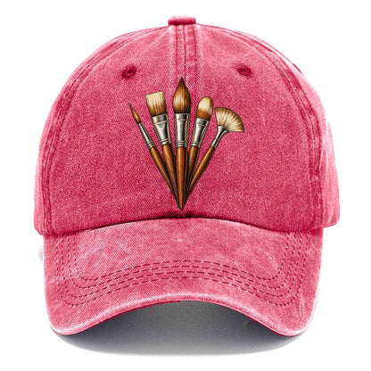 Brush Ferrules Narrow Fan Pastimes Companions Classic Cap – Pomegranate Blush