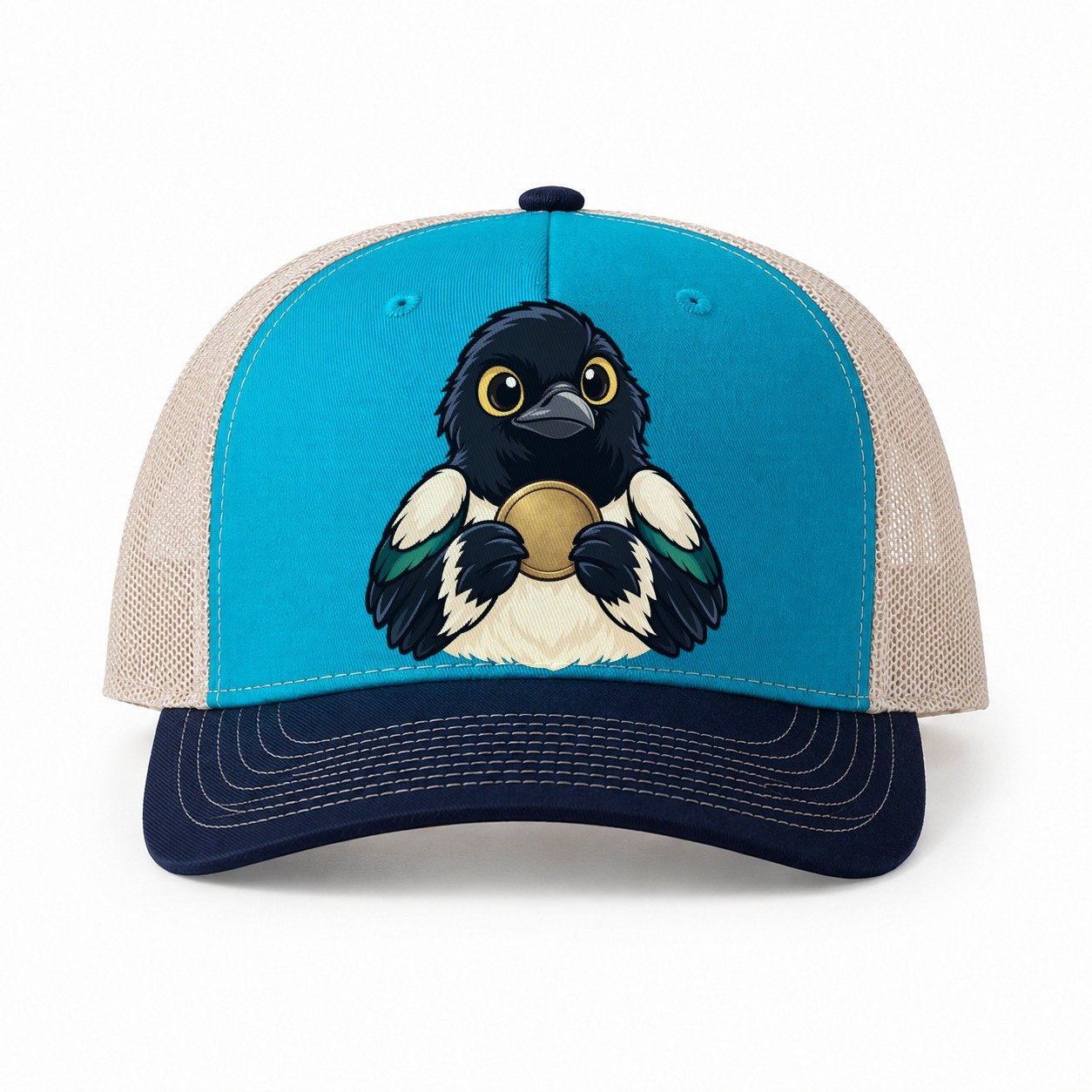 Teal-Navy — front view
