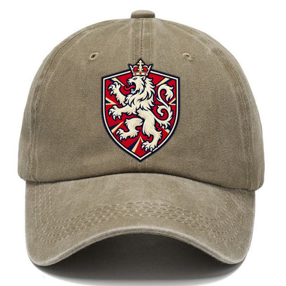United Kingdom Minimal Emblem Country Logos Classic Cap – Warm Sand