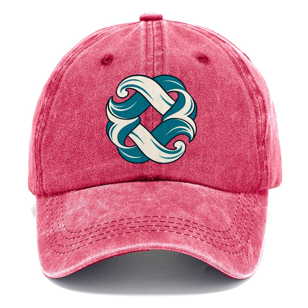 Tidebound Knot Quiet Wards Heritage Classic Cap – Pomegranate Blush