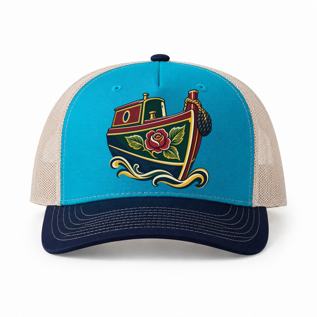 Teal-Navy — front view