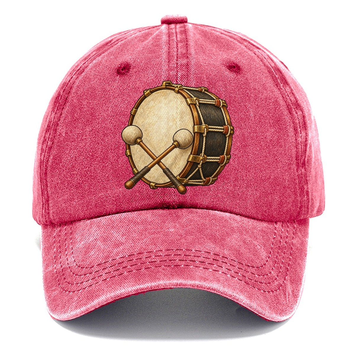 Marching Bass Drum Fan Favorites Classic Cap – Pomegranate Blush