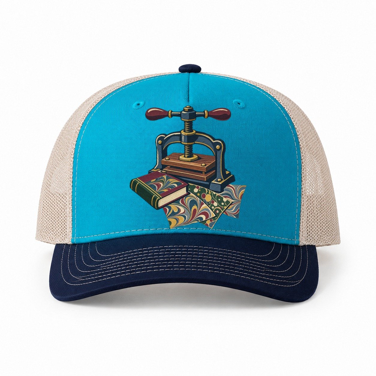 Teal-Navy — front view