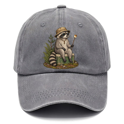 Raccoon Marshmallow Slow Camp Club Classic Cap – Urban Haze