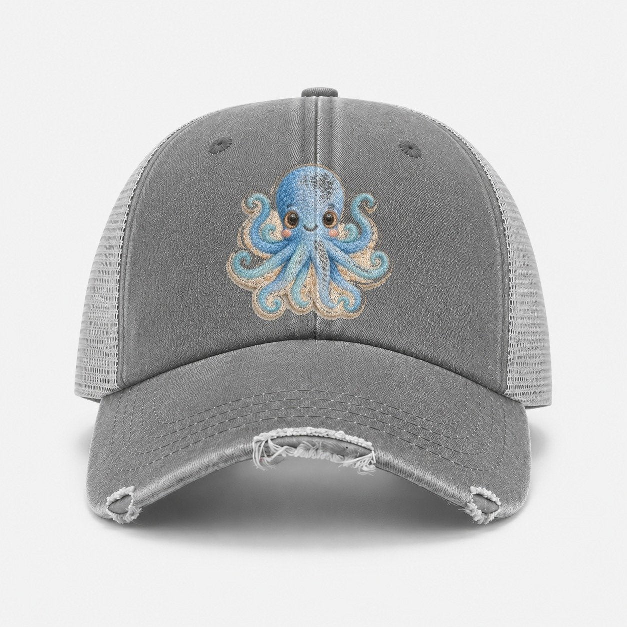 Grey — front view