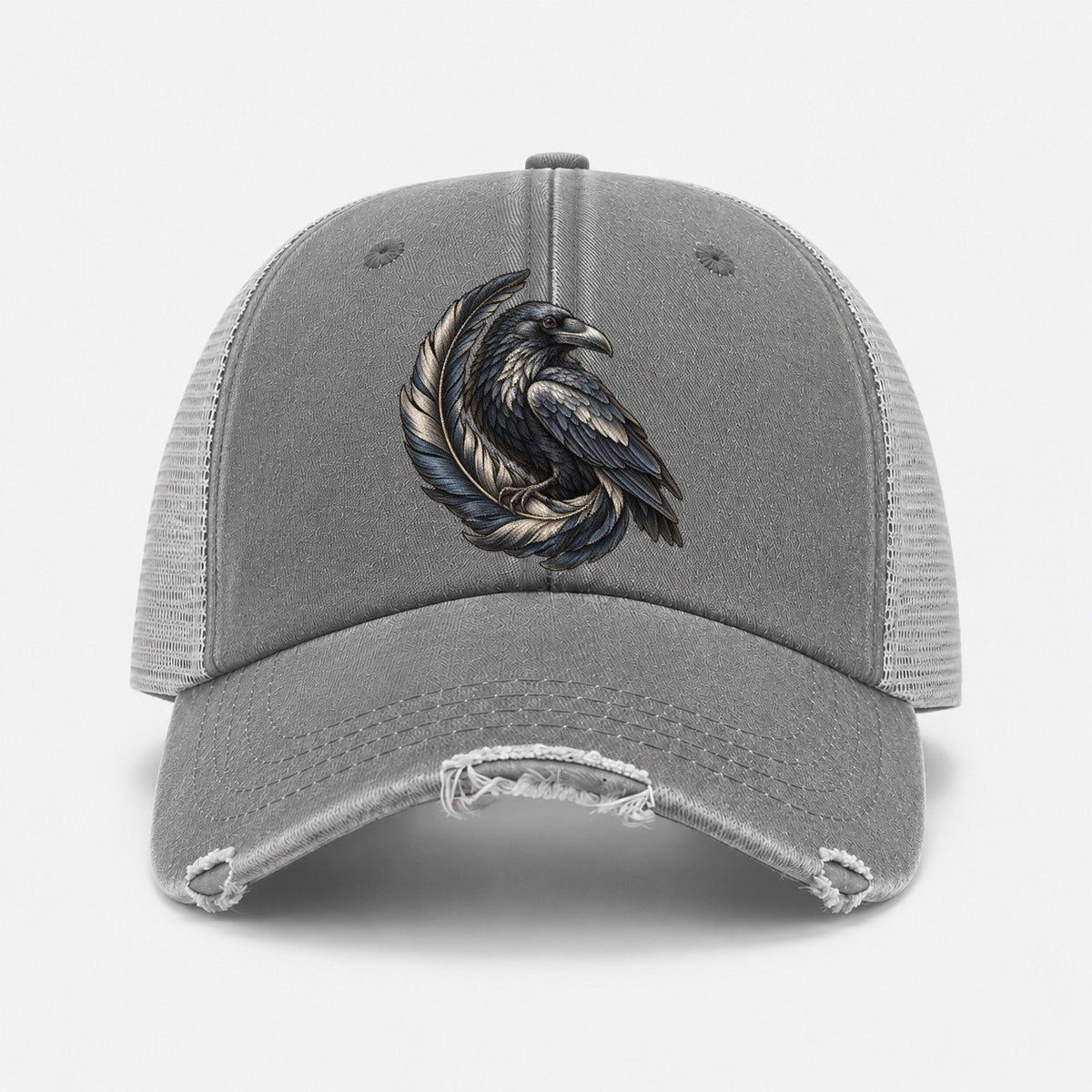 Grey — front view