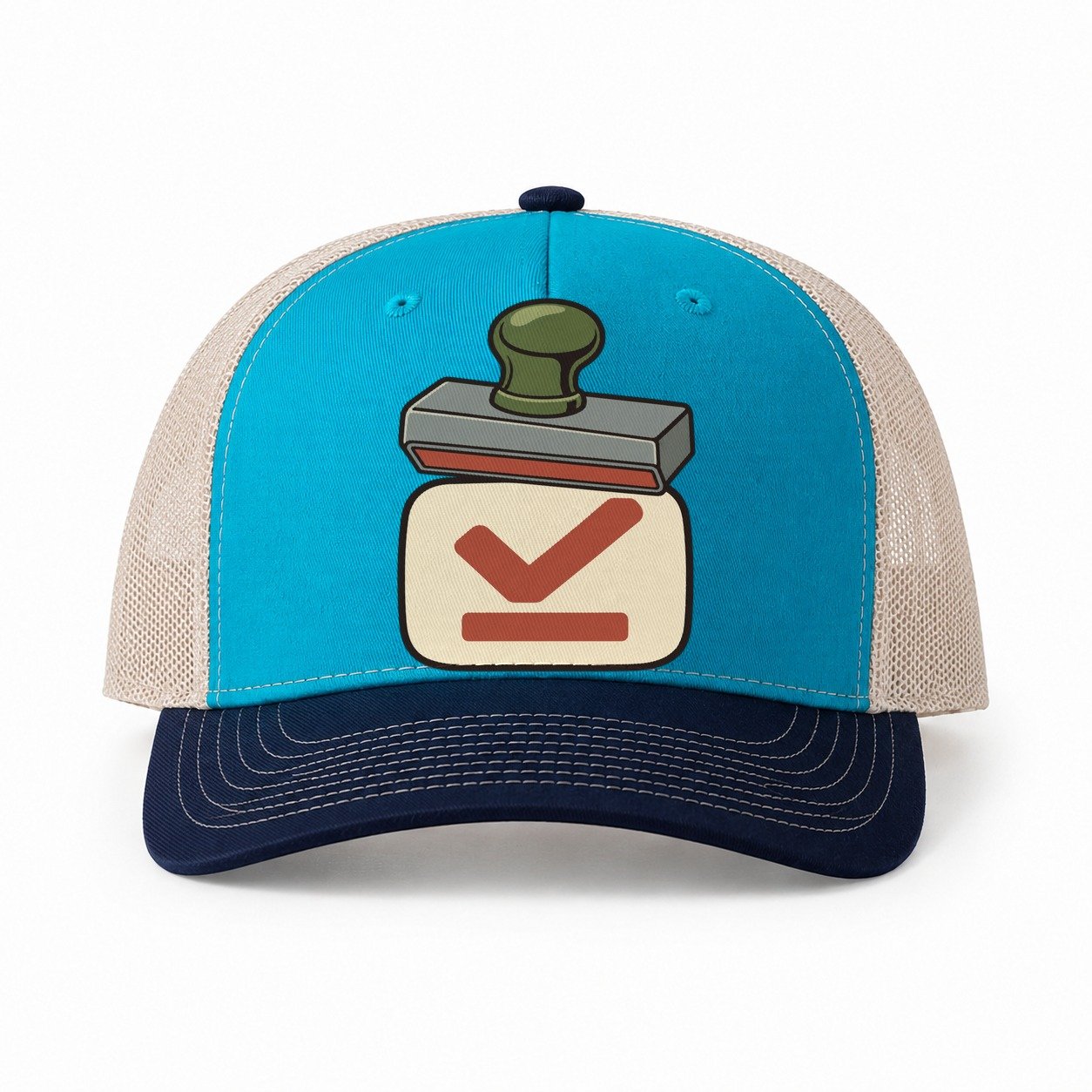 Teal-Navy — front view