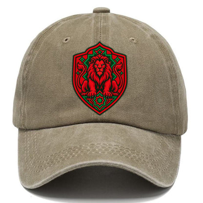 Morocco Minimal Emblem Country Logos Classic Cap – Warm Sand