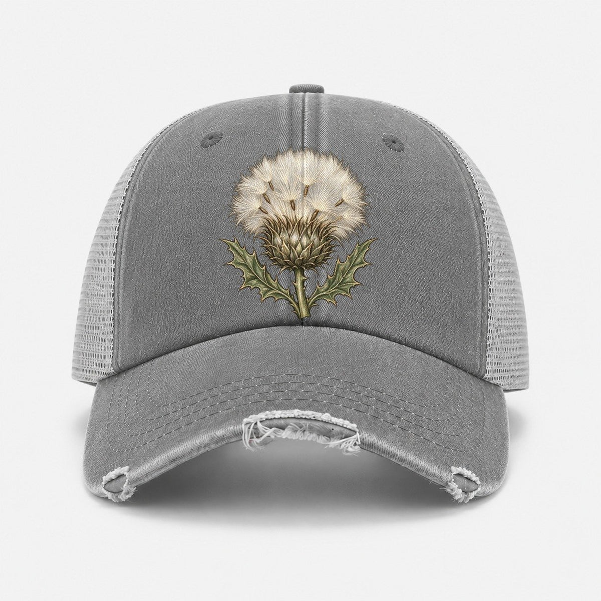 Grey — front view