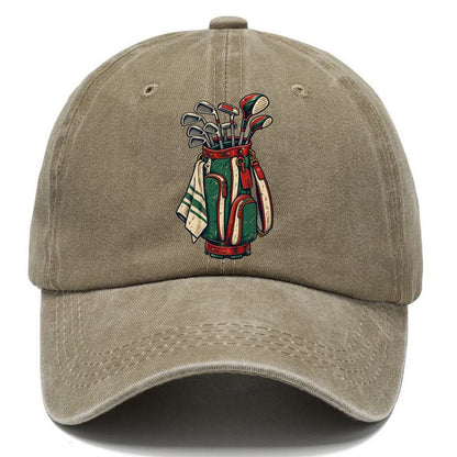 Bag And Clubs Stack Golf Life Classic Cap – Warm Sand
