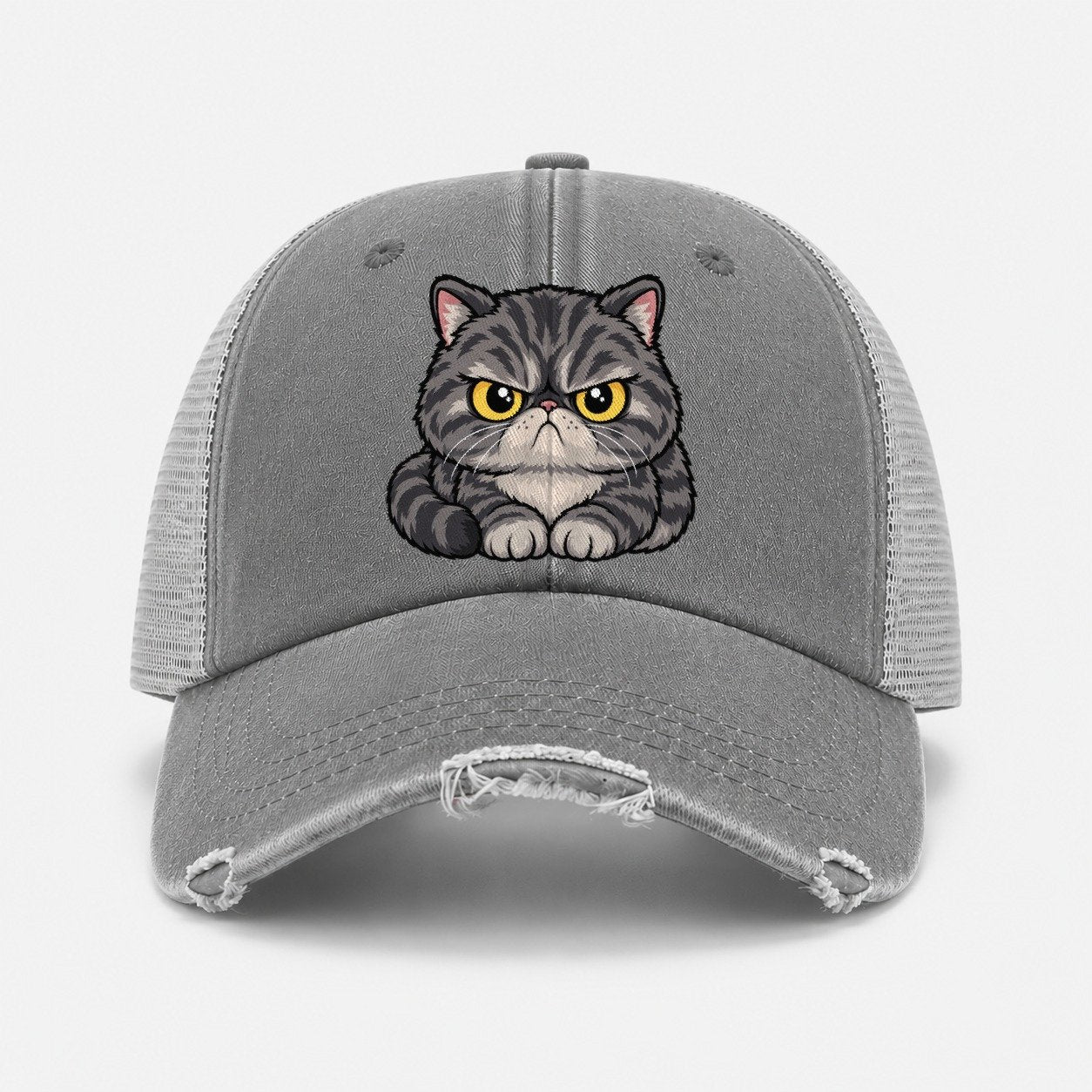 Grey — front view