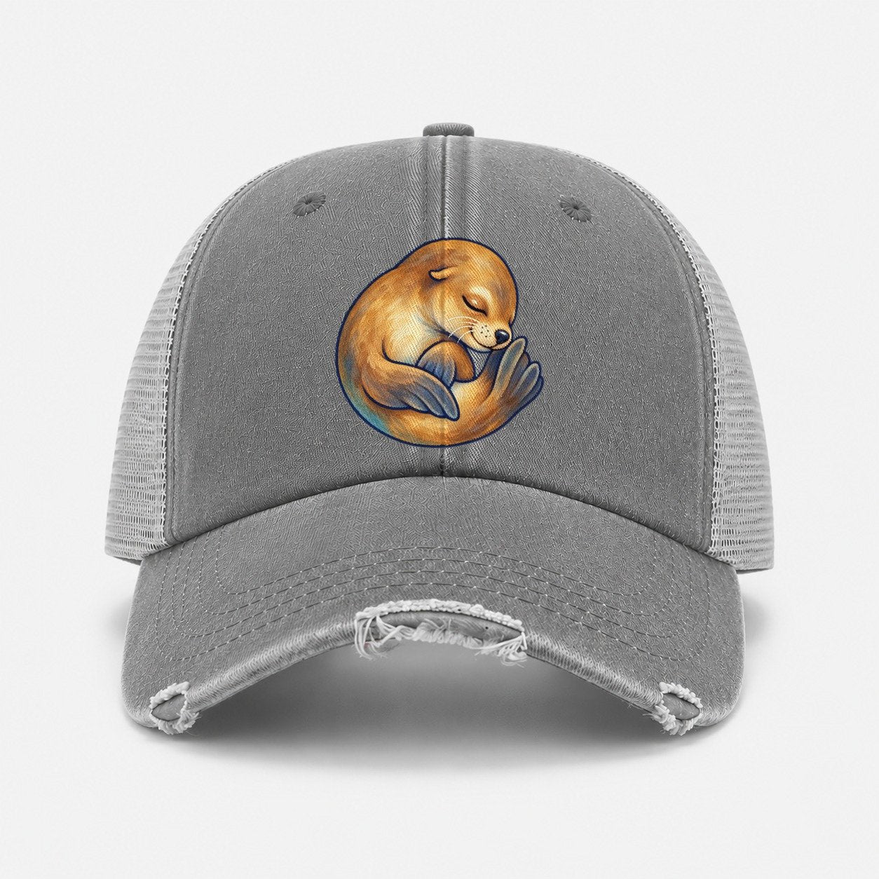 Grey — front view