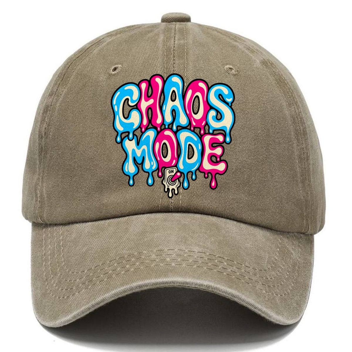 Chaos Mode Crazy Styles Classic Cap – Warm Sand